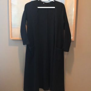 Lularoe Solid Black ribbed Sarah xs